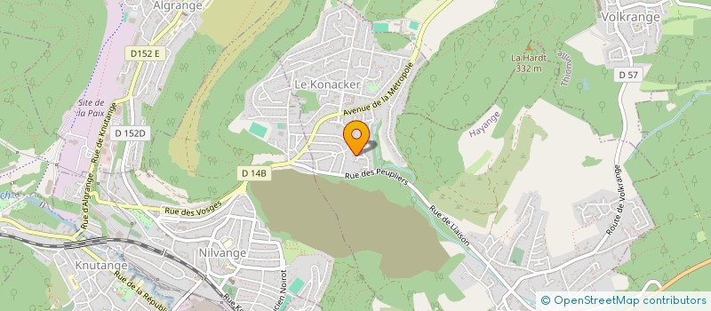 localisation de l'entreprise LCGF  HAYANGE