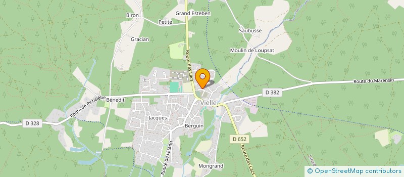 localisation de l'entreprise LCGIMMO à VIELLE-SAINT-GIRONS