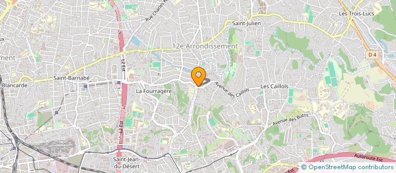 localisation de l'entreprise LCH  MARSEILLE