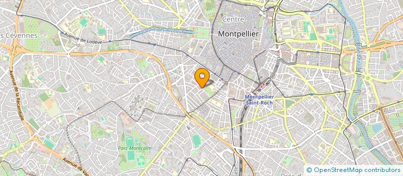 localisation de l'entreprise LCH BATIMENT à MONTPELLIER