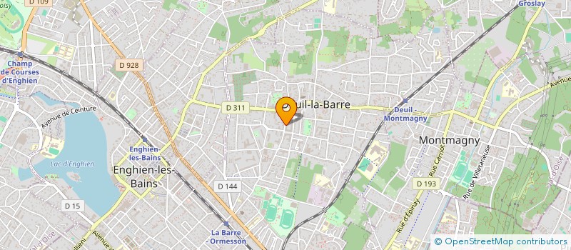 localisation de l'entreprise LCH CONSULTING à DEUIL-LA-BARRE