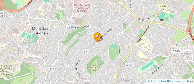 localisation de l'entreprise LCH IMMOBILIER à BOIS-GUILLAUME