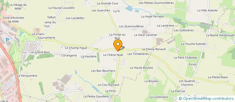 localisation de l'entreprise LCHENOEL  MELESSE