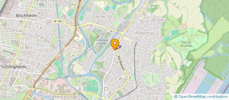 localisation de l'entreprise LCI COMMUNICATION à STRASBOURG