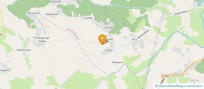 localisation de l'entreprise LCI JARDIN DU SUD à PORTO-VECCHIO