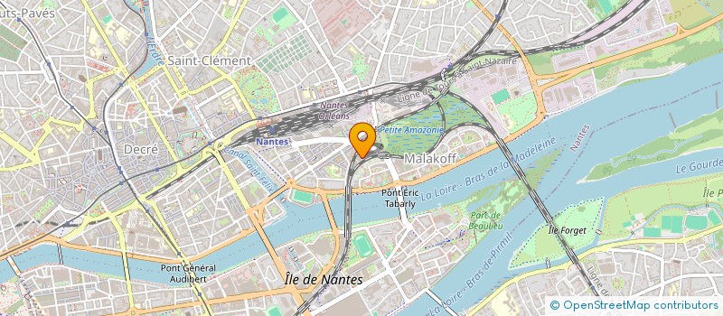 localisation de l'entreprise LCI LA COLINIERE IMMOBILIER à NANTES