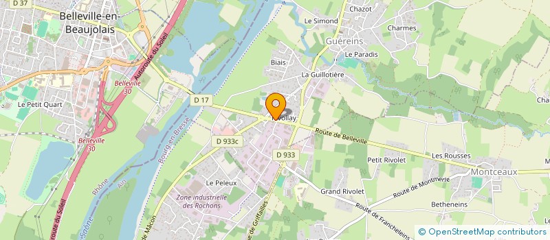 localisation de l'entreprise LCIDOMI-SERVICES  GUEREINS