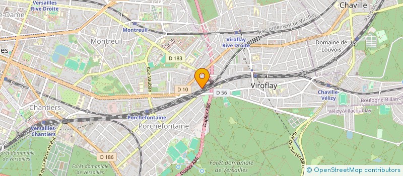 localisation de l'entreprise LCIMMO  VIROFLAY