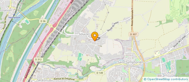 localisation de l'entreprise LCJ  SOLAIZE