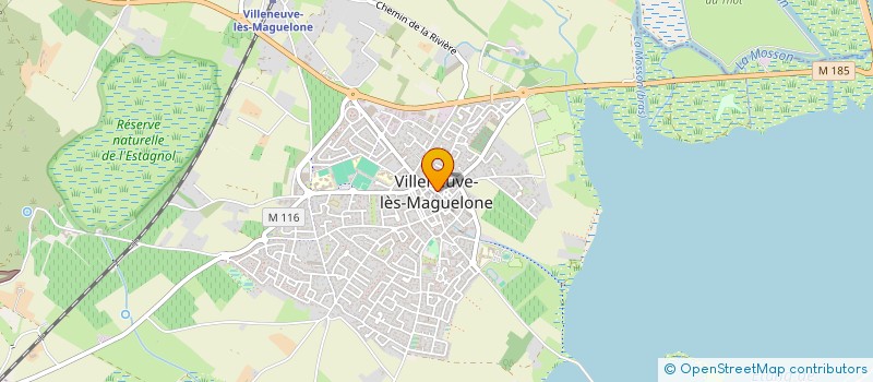 localisation de l'entreprise LCJ AMENAGEMENTS à VILLENEUVE-LES-MAGUELONE