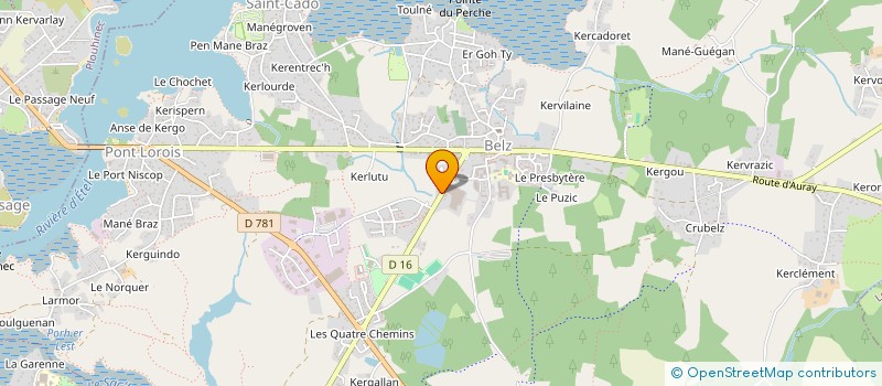 localisation de l'entreprise LCJ IMMO  BELZ