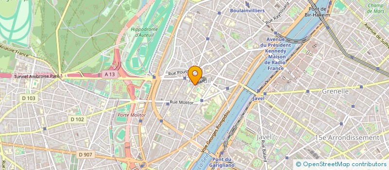 localisation de l'entreprise LCJ INVEST  PARIS