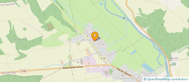 localisation de l'entreprise LCJ INVEST à LES PAROCHES