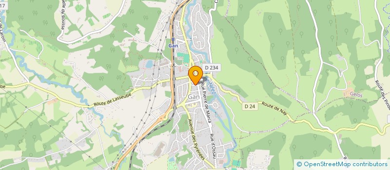 localisation de l'entreprise LCJA  GAN