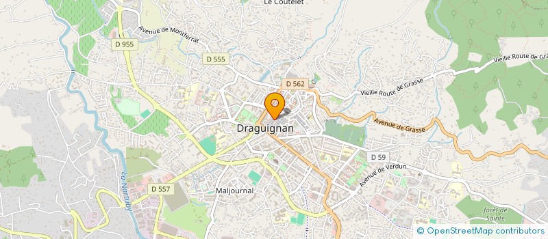 localisation de l'entreprise LCJA à DRAGUIGNAN