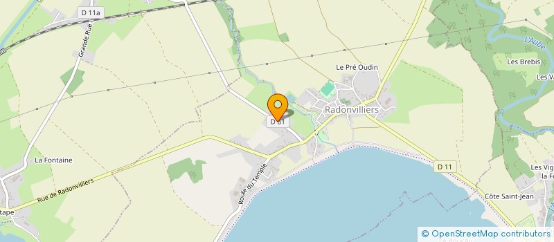 localisation de l'entreprise LCJB  RADONVILLIERS