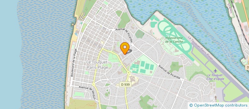 localisation de l'entreprise LCJB à LE TOUQUET-PARIS-PLAGE