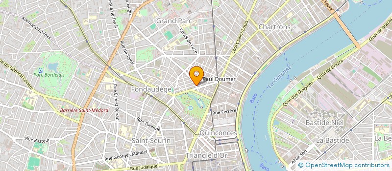 localisation de l'entreprise LCJFM  BORDEAUX