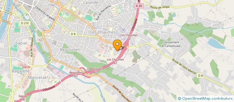 localisation de l'entreprise LCJL  MONTAUBAN