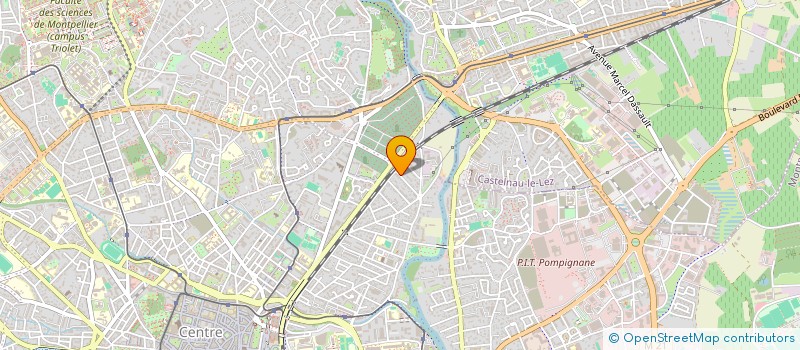 localisation de l'entreprise LCJP à MONTPELLIER
