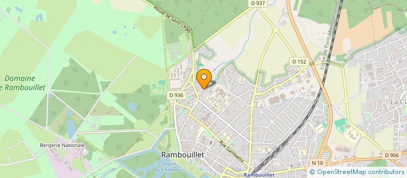 localisation de l'entreprise LCK CONSULTING  RAMBOUILLET