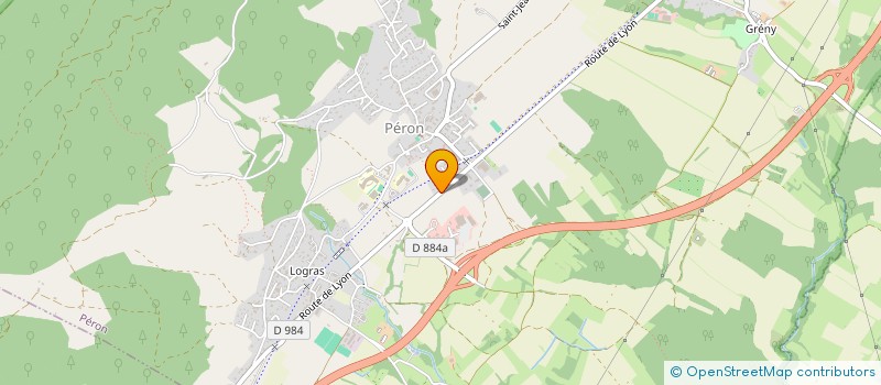 localisation de l'entreprise LCK POSE  PERON