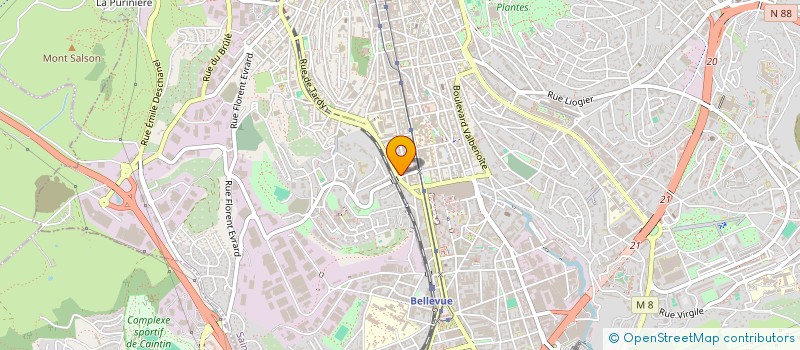 localisation de l'entreprise LCKC  SAINT-ETIENNE