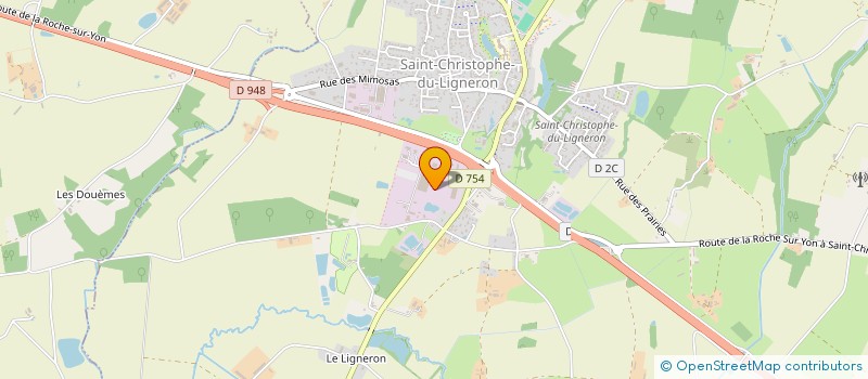 localisation de l'entreprise LCKSP à SAINT-CHRISTOPHE-DU-LIGNERON