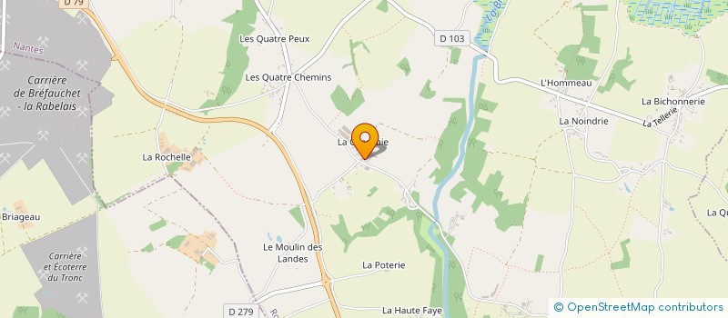 localisation de l'entreprise LCL ATLANTIQUE  ROUANS