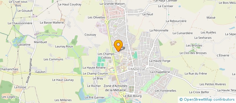 localisation de l'entreprise LCL (LES COPAINS DE LOICK) à MELESSE