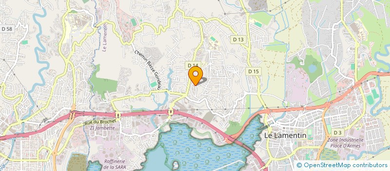 localisation de l'entreprise LCL PAIE GESTION SERVICES  LE LAMENTIN