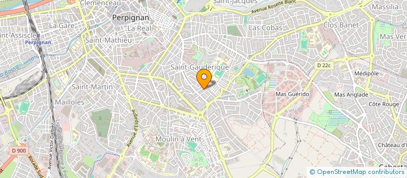 localisation de l'entreprise LCLS  PERPIGNAN