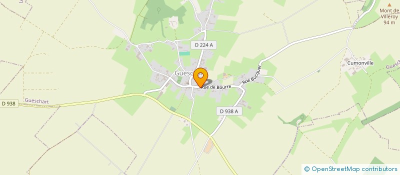 localisation de l'entreprise LCM  GUESCHART