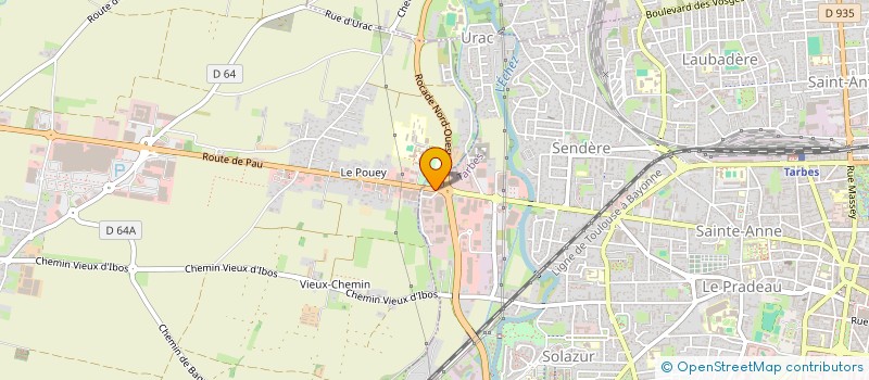 localisation de l'entreprise LCM  TARBES