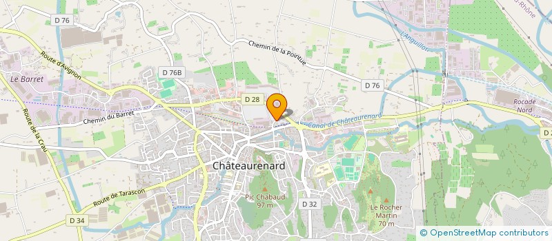 localisation de l'entreprise LCM à CHATEAURENARD