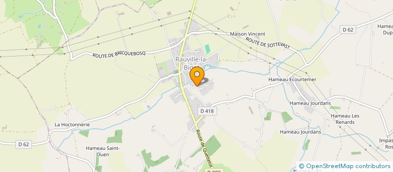 localisation de l'entreprise LCM  RAUVILLE-LA-BIGOT