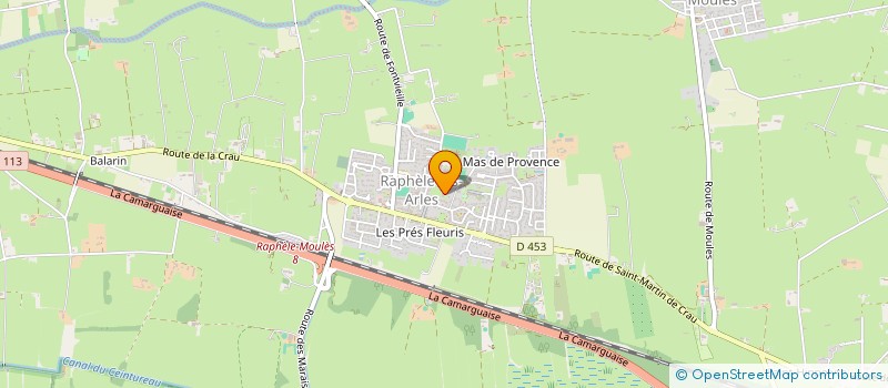 localisation de l'entreprise LCM CONSTRUCTIONS  ARLES