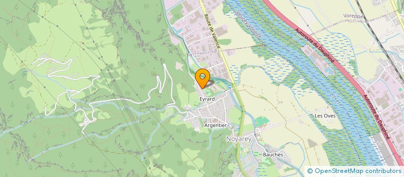 localisation de l'entreprise LCM IMMO  NOYAREY