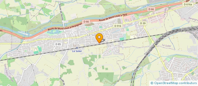 localisation de l'entreprise LCM IMMOBILIER  LE SOLER