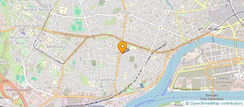 localisation de l'entreprise LCM INVEST  NANTES