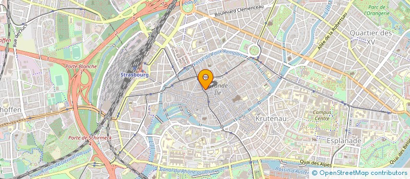 localisation de l'entreprise LCM LE LOW COST DU MENAGE à STRASBOURG