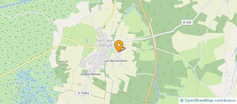 localisation de l'entreprise LCM LOCATION  SAINT-JEAN-D'ANGLE