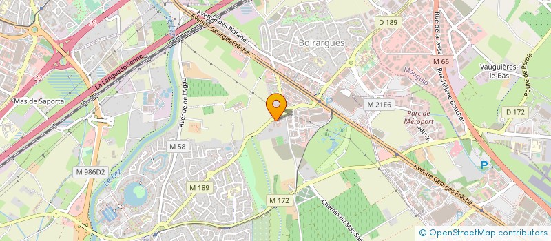 localisation de l'entreprise LCM MATERIAUX à LATTES