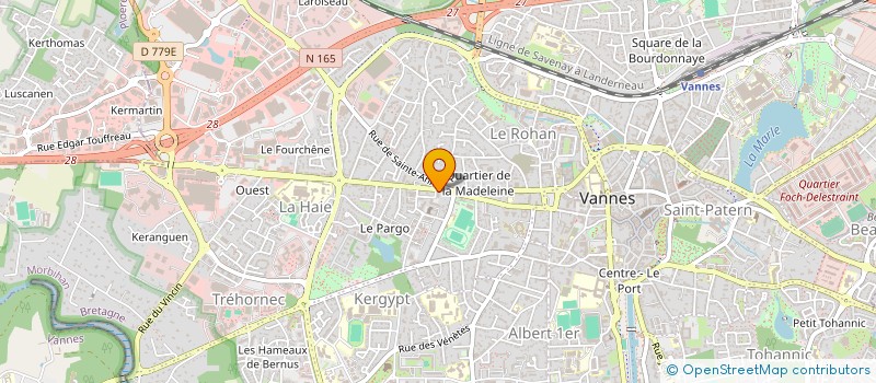 localisation de l'entreprise LCMAG HOLDING à VANNES