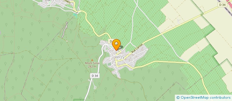 localisation de l'entreprise LCMH  VERZY