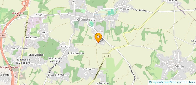 localisation de l'entreprise LCMI à CHAMPNIERS