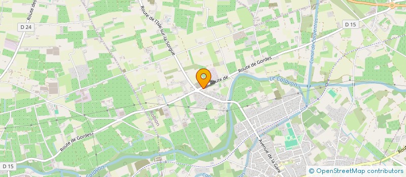 localisation de l'entreprise LCMI  ROBION