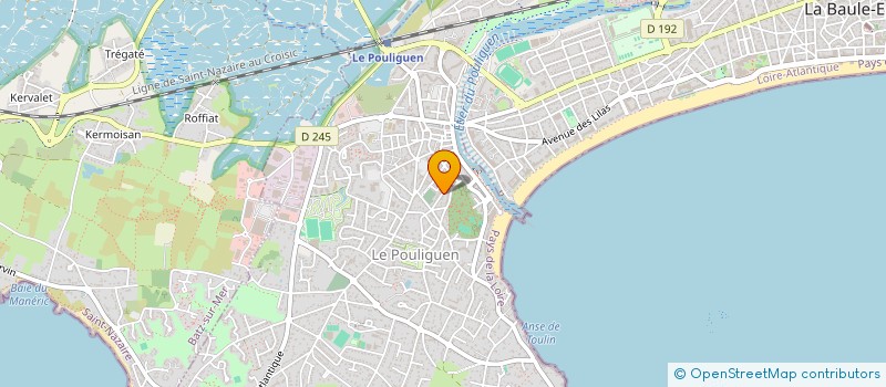 localisation de l'entreprise LCMI  LE POULIGUEN