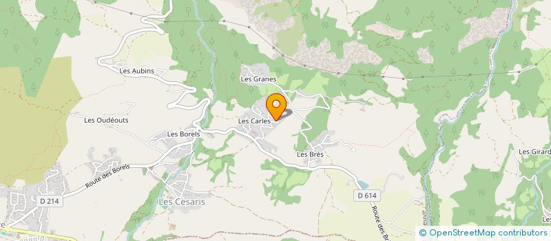 localisation de l'entreprise LCMM  LA BATIE-NEUVE