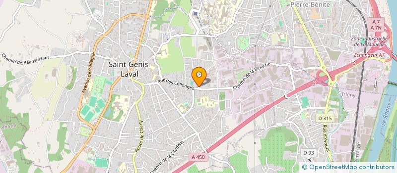 localisation de l'entreprise LCMS à LYON